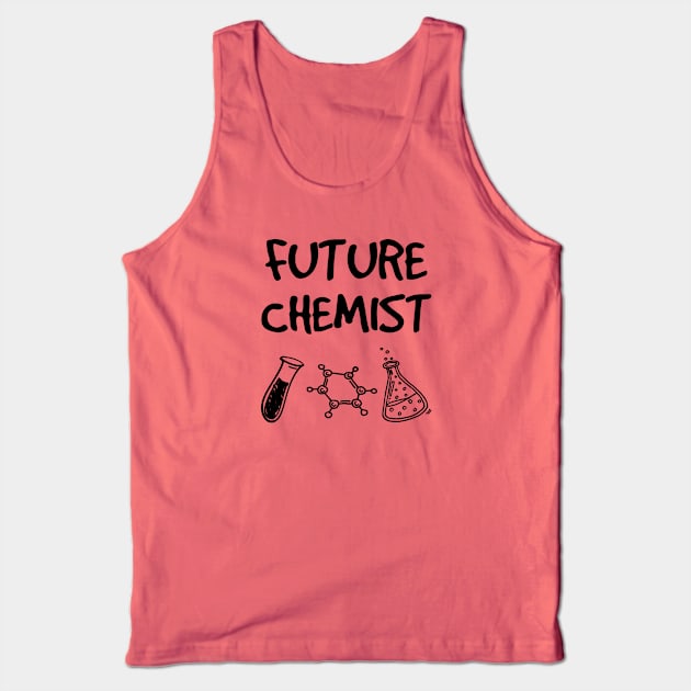 Future Chemist Tank Top by Polyart